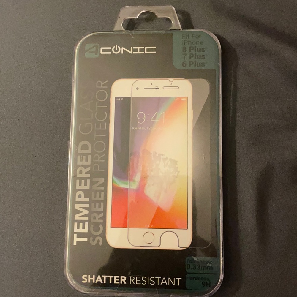 Screen protector for iPhone 8, 7 and 6 plus